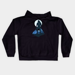 The Wolf and the Moon Kids Hoodie